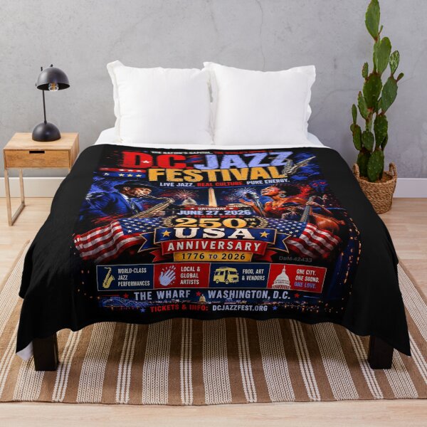 Item preview, D.C. JAZZ FESTIVAL June 27, 2026 - USA 250th Anniversary Celebration 1776 to 2026  designed and sold by DBM Photo Art 1.