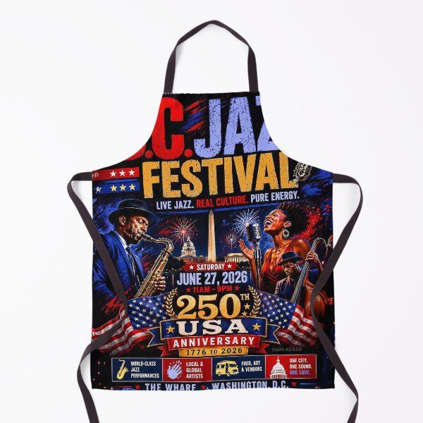 Item preview, D.C. JAZZ FESTIVAL June 27, 2026 - USA 250th Anniversary Celebration 1776 to 2026 designed and sold by DBM Photo Art 1.
