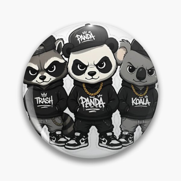 Item preview, Animal Street Crew – Chibi Hip Hop Mascot Gang Sticker Pack designed and sold by Aesthicer.