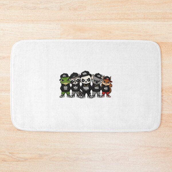 Item preview, Animal Street Crew – Chibi Hip Hop Mascot Gang Sticker Pack designed and sold by Aesthicer.