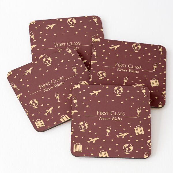 Item preview, Traveler Gift – First Class Never Waits Aviation Design designed and sold by Ve & Co.