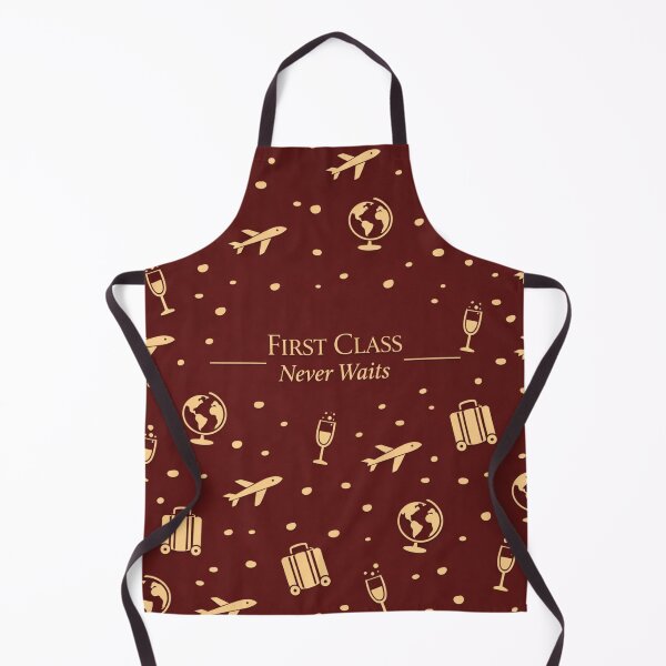 Item preview, Traveler Gift – First Class Never Waits Aviation Design designed and sold by Ve & Co.