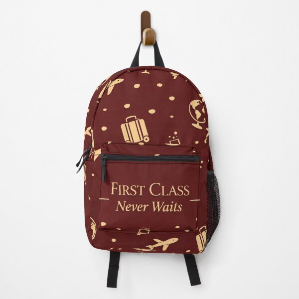 Item preview, Traveler Gift – First Class Never Waits Aviation Design designed and sold by Ve & Co.