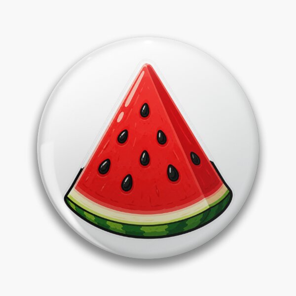 Item preview, Cute Cartoon Watermelon Slice designed and sold by Mysthor-Designs.