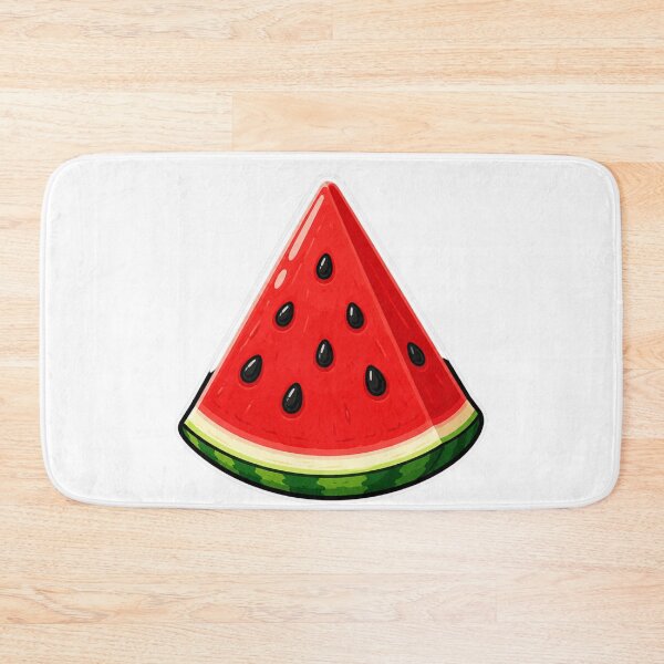 Item preview, Cute Cartoon Watermelon Slice designed and sold by Mysthor-Designs.