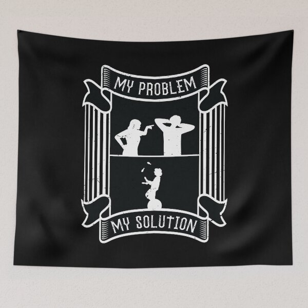 Item preview, Circus Clown My Problem My Solution Pictogram Dad designed and sold by tshirtconcepts.