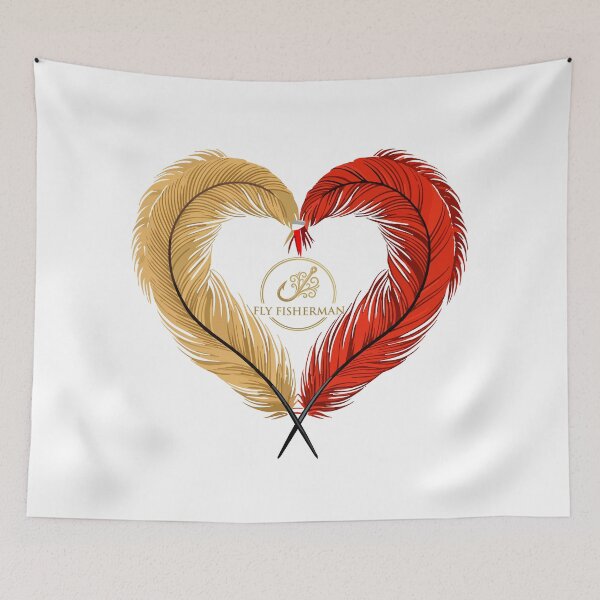 Item preview, Fly Fisherman vector logo style illustration hackle and hook designed and sold by Art-Horizon.