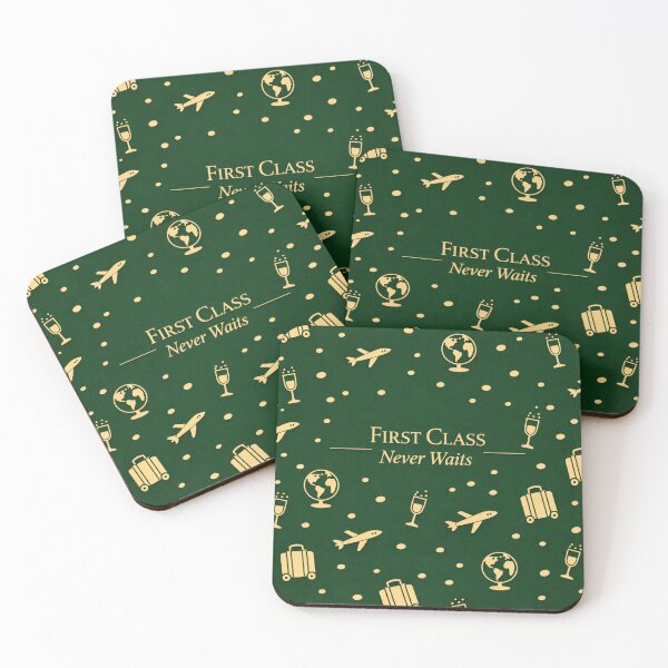 Item preview, Traveler Gift – First Class Never Waits Aviation Design designed and sold by Ve & Co.