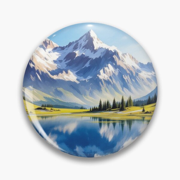 Item preview, High-altitude lake, Pyrenees designed and sold by jefboutique6150.
