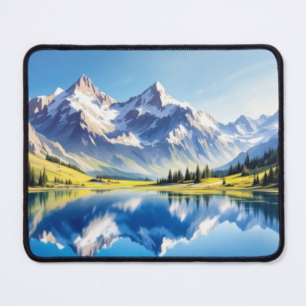 Item preview, High-altitude lake, Pyrenees designed and sold by jefboutique6150.