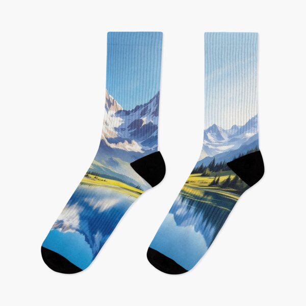 Item preview, High-altitude lake, Pyrenees designed and sold by jefboutique6150.