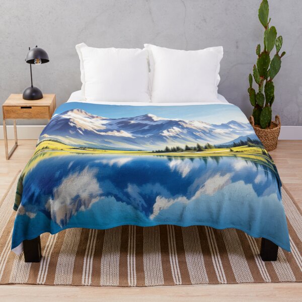 Item preview, High-altitude lake, Pyrenees designed and sold by jefboutique6150.