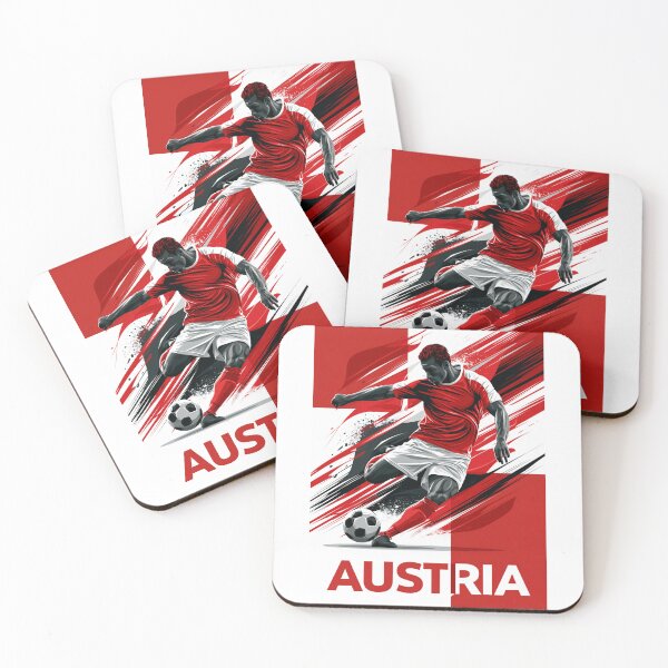 Item preview, Austria Soccer designed and sold by StudioRedKoala.