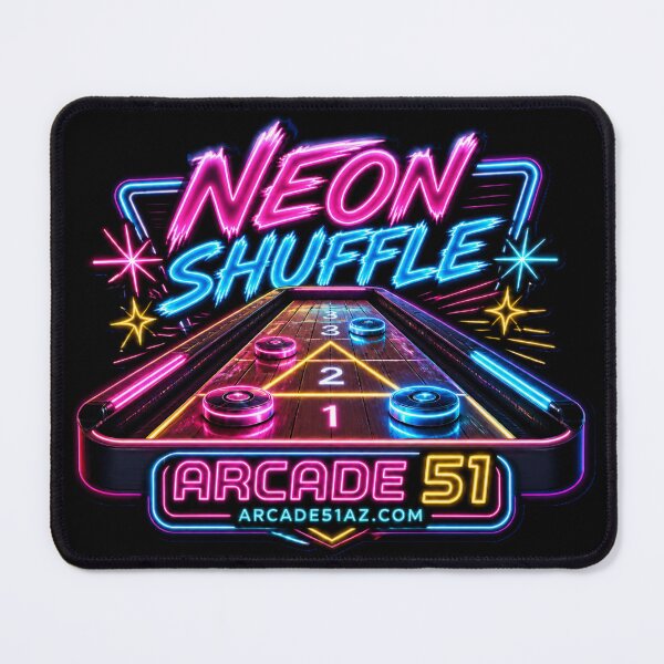 Item preview, Arcade 51: Neon Shuffle designed and sold by Arcade51az.