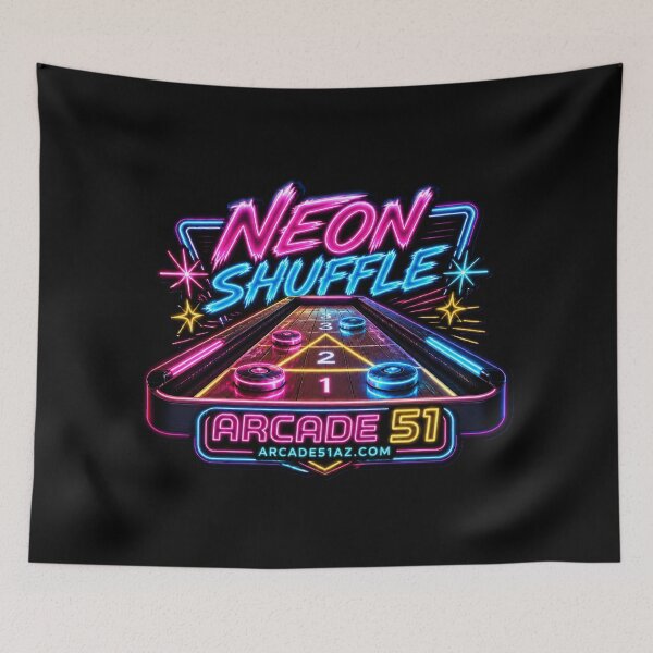 Item preview, Arcade 51: Neon Shuffle designed and sold by Arcade51az.