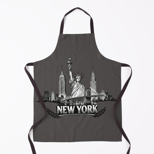 Item preview, New York Skyline  - NYC Liberty & Brooklyn Bridge Art designed and sold by Log77.