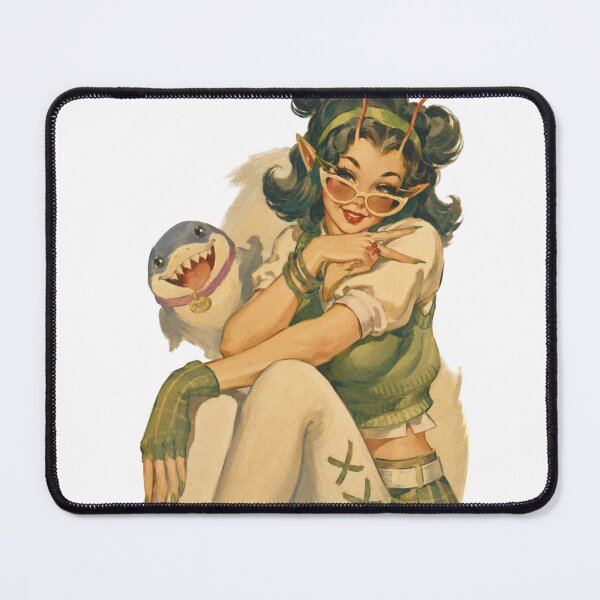 Item preview, Cosmic Guardian Retro Pinup designed and sold by Cosplayvintage.
