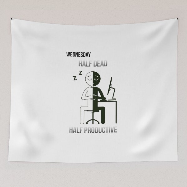 Item preview, Wednesday Every Day Logo Wanna Wear designed and sold by logowannawear.