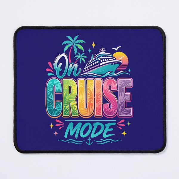 Item preview, On Cruise Mode, Sun, Sand, and a Drink in Hand Funny Gifts  designed and sold by MalwasBasket.