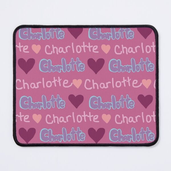 Item preview, Charlotte In Bubble Letters and Print designed and sold by RepeatCandy.