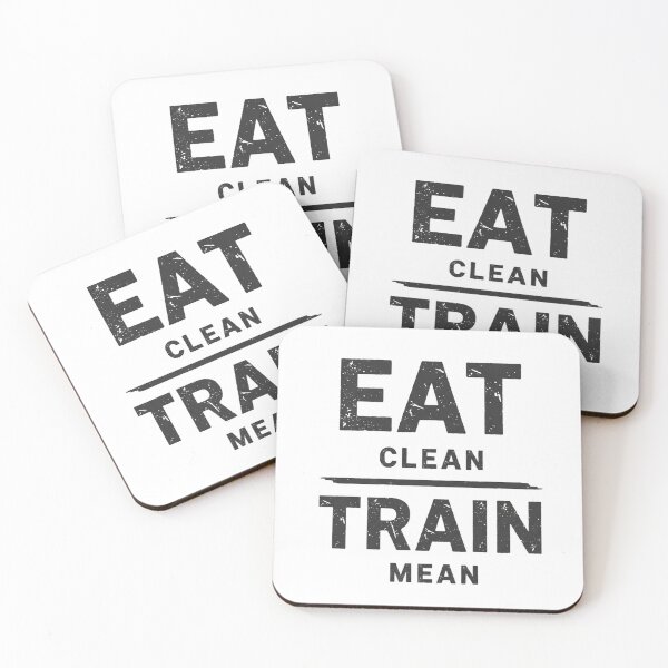 Item preview, Eat Clean, Train Mean designed and sold by MaciejErdon.