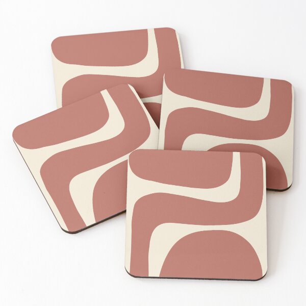 Item preview, Burnt Orange Modern Abstract Shapes designed and sold by NicoleYoungStudio.