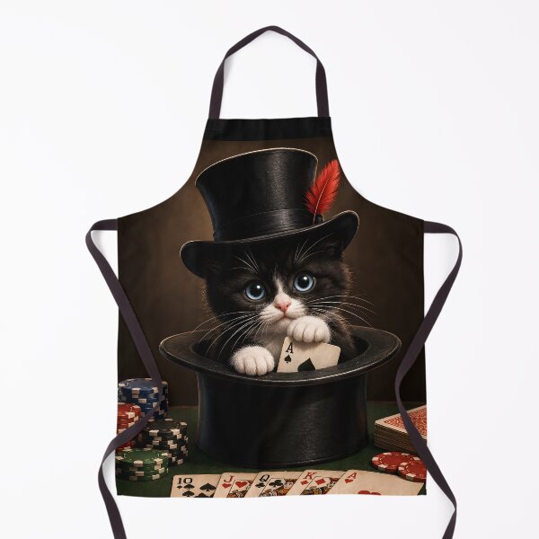 Item preview, Magic Cat Card Trick Magician designed and sold by MischiefPaws.