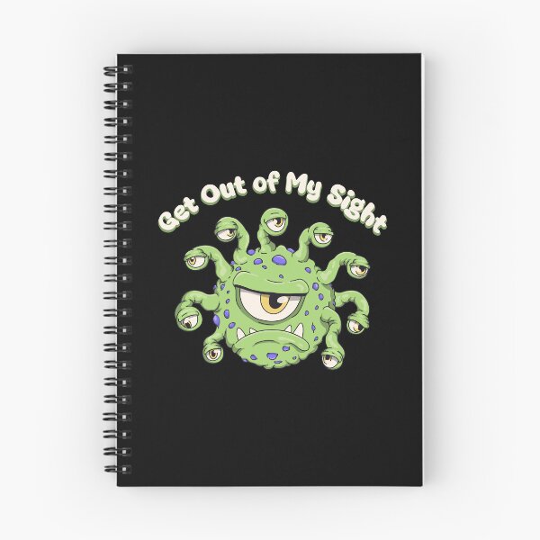 Item preview, Get Out Of My Sight Beholder Monster designed and sold by loobsart.