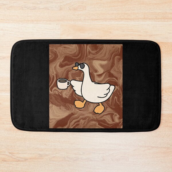 Item preview, Cute Coffee Goose Drinking Morning Coffee Funny Animal Illustration designed and sold by Tiatooty.