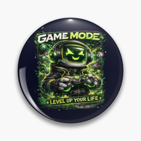 Item preview, Game Mode – Level Up Your Life designed and sold by IZZO CREATIVE STUDIO.