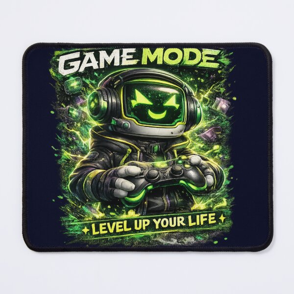 Item preview, Game Mode – Level Up Your Life designed and sold by IZZO CREATIVE STUDIO.
