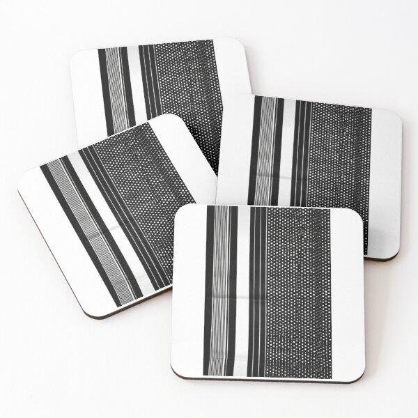 Item preview, Art - Abstract Geometric Composition, Black and White Optical Illusion designed and sold by Reverso-Design.