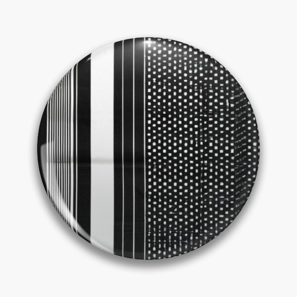 Item preview, Art - Abstract Geometric Composition, Black and White Optical Illusion designed and sold by Reverso-Design.
