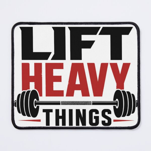 Item preview, Lift Heavy Things Gym Motivation Strength Design designed and sold by Shadryx.