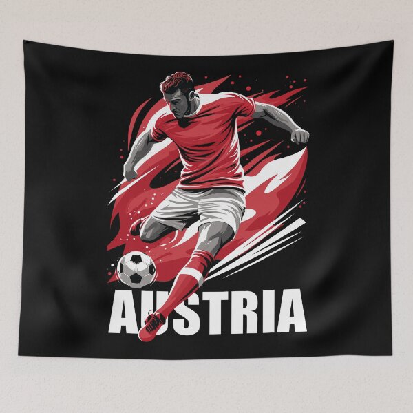 Item preview, Austria Soccer designed and sold by StudioRedKoala.