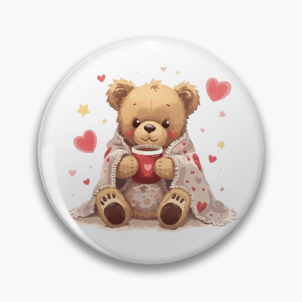 Item preview, Cozy Bear Club Hot Chocolate Sticker designed and sold by Stylestickers55.