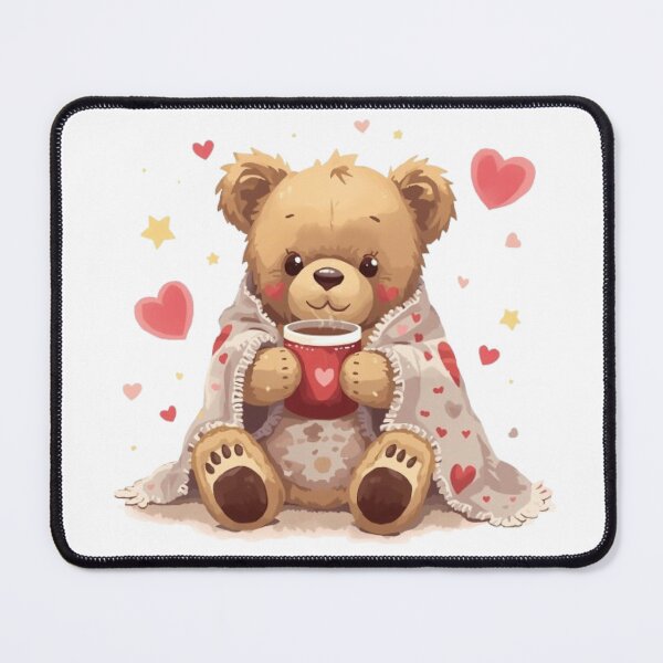 Item preview, Cozy Bear Club Hot Chocolate Sticker designed and sold by Stylestickers55.