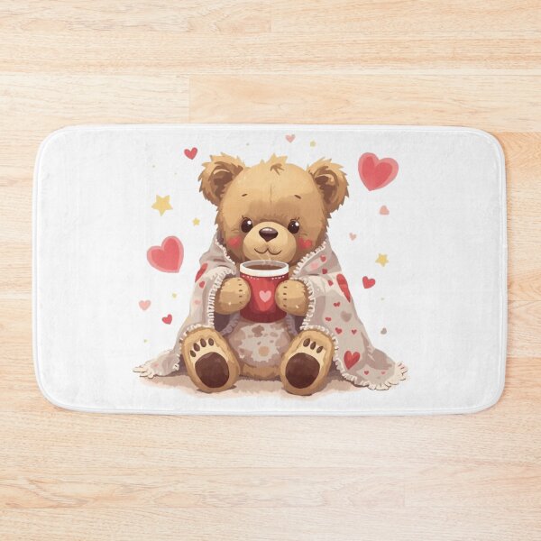 Item preview, Cozy Bear Club Hot Chocolate Sticker designed and sold by Stylestickers55.