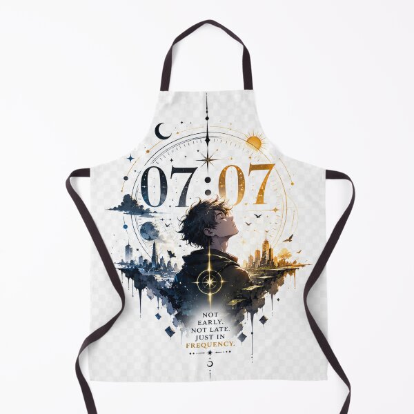 Item preview, 07:07 Just In Frequency Art designed and sold by HiteshArt111.