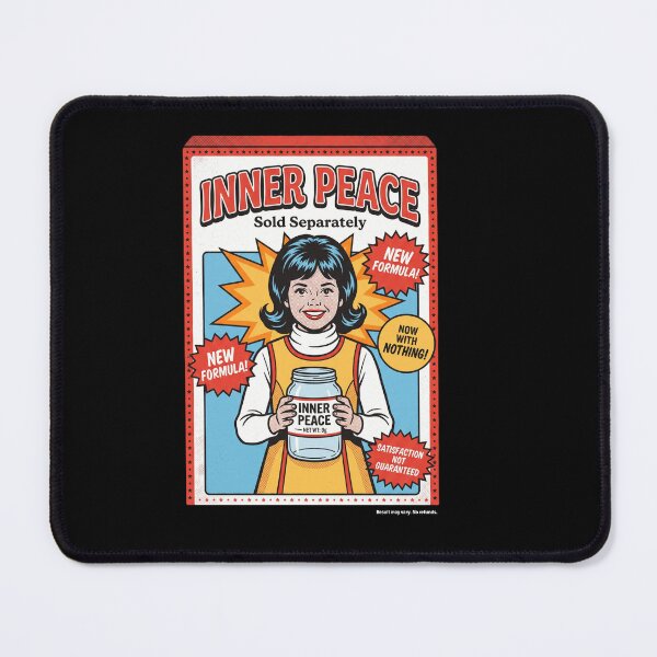 Item preview, Empty Jar of Inner Peace - Funny 60s Aesthetic designed and sold by ZUVLEX.