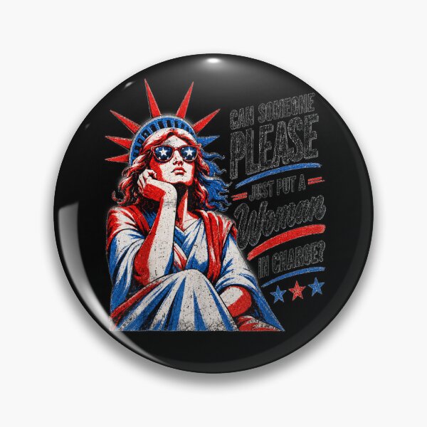 Item preview, Vintage Can Someone Please Put A Woman In Charge_ Tees designed and sold by studiopekepeke.