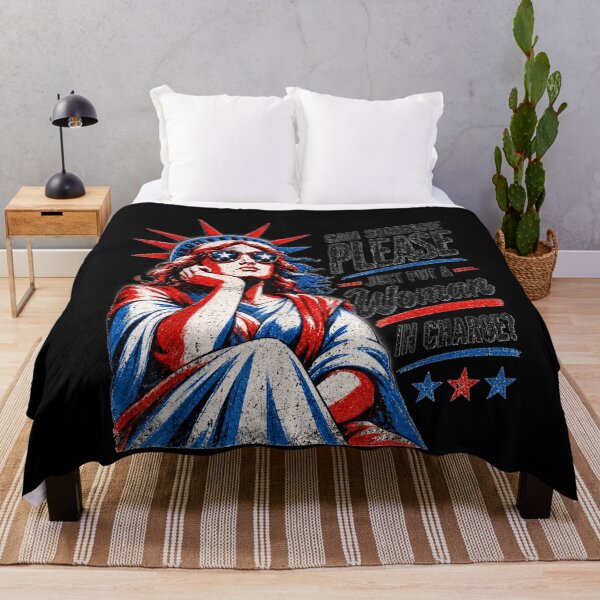 Item preview, Vintage Can Someone Please Put A Woman In Charge_ Tees designed and sold by studiopekepeke.