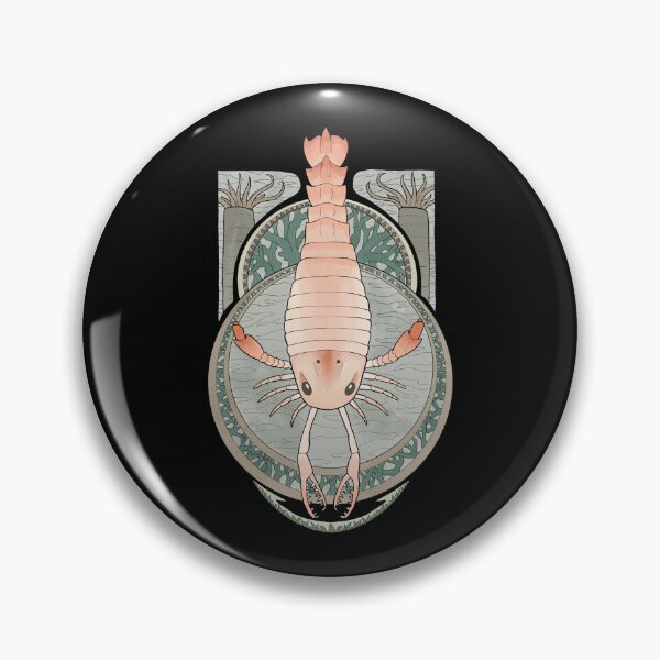 Item preview, Art Nouveau Eurypterid designed and sold by Drawinism.
