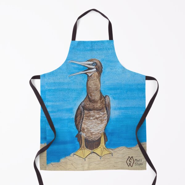 Item preview, The happy brown booby bird designed and sold by Matt Starr Fine Art .
