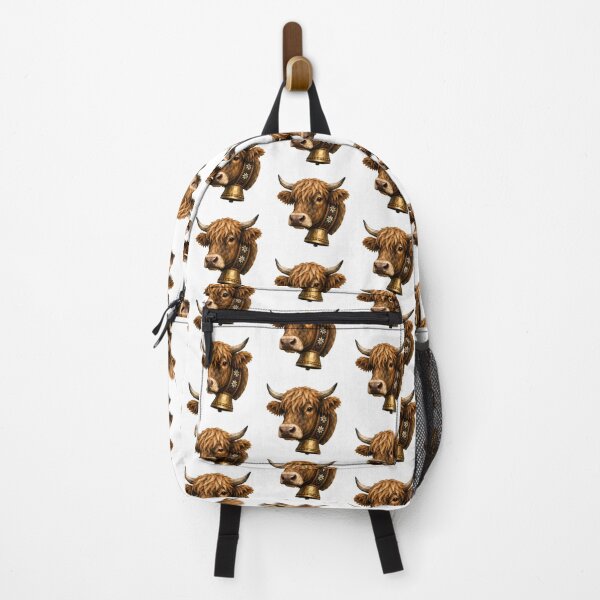 Item preview, Highland cow – Geometric cow head in low poly style designed and sold by filou designs.
