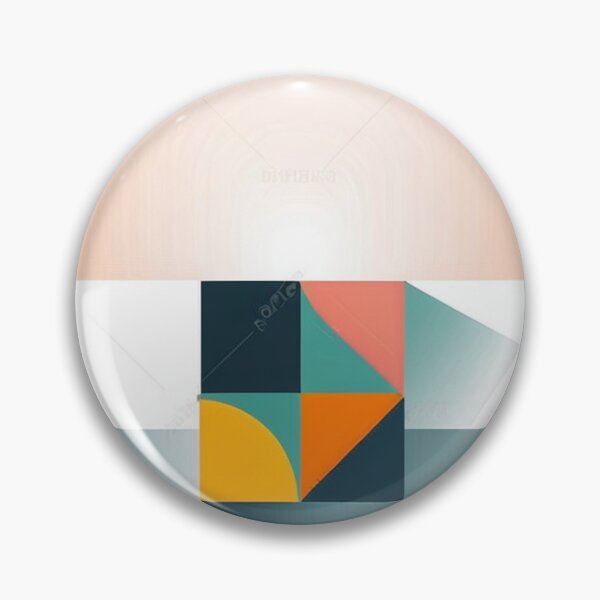Item preview, Art - Abstract Geometric Composition, Modern and Minimalist Design designed and sold by Reverso-Design.