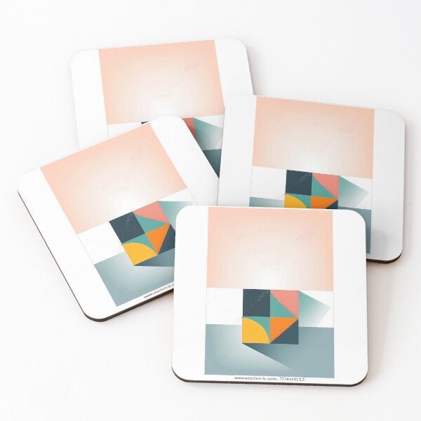Item preview, Art - Abstract Geometric Composition, Modern and Minimalist Design designed and sold by Reverso-Design.