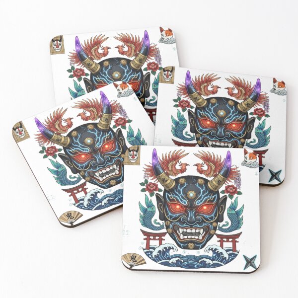 Item preview, Neon Oni designed and sold by PixelStyle Studio.