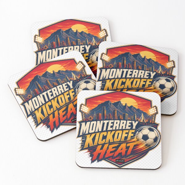 Item preview, Monterrey Kickoff Heat – Retro Soccer Fan Design designed and sold by MySheetMusicArt.