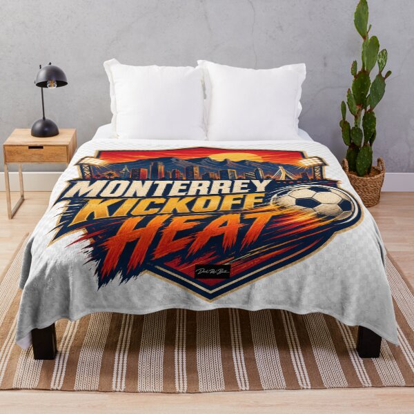 Item preview, Monterrey Kickoff Heat – Retro Soccer Fan Design designed and sold by MySheetMusicArt.